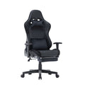7 RGB Lights Bluetooth Speaker Gaming Chair Ergonomic Racing chair 165 degrees Reclining Gaming Seat 4D V255-GCHAIR-34-BBLACK