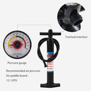 Manual Hand SUP Pump for Air Tracks Inflatable Mattresses Toys Mats V255-HANDPUMP