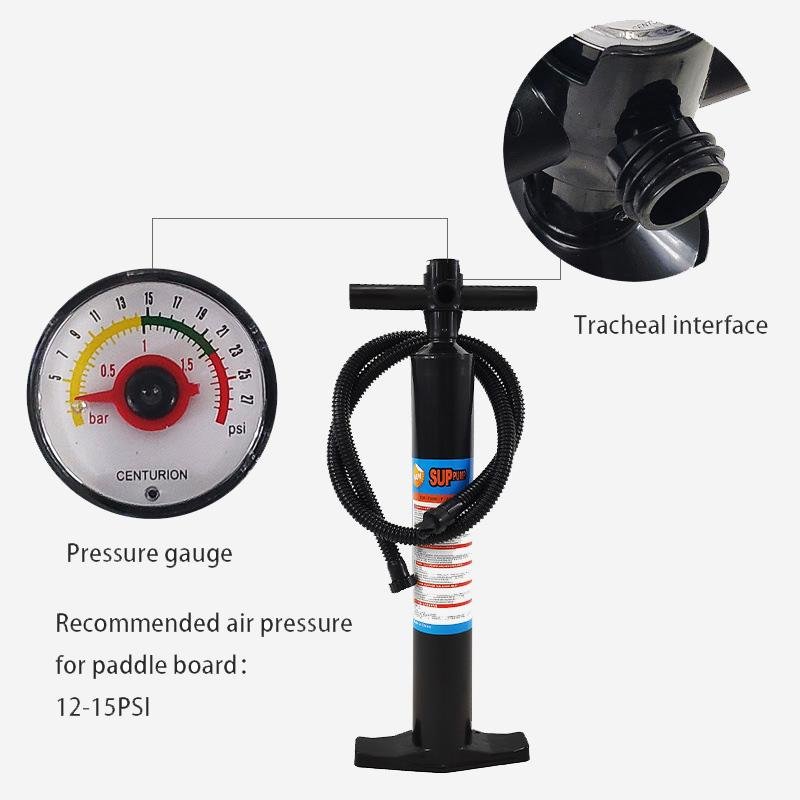 Manual Hand SUP Pump for Air Tracks Inflatable Mattresses Toys Mats V255-HANDPUMP