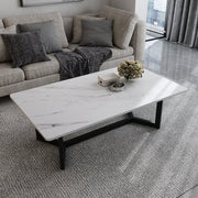 120x60cm Matte Grey Minimalist Slate Coffee Table Marble Tea Table Living Room Rectangle Cocktail Side Table V255-MATTEGTABLE-COFFEE