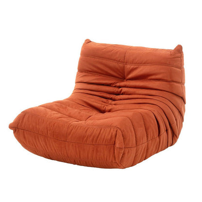 High Back Single Fireside Togo Sofa Chair Cozy Lounge Chair with Ottoman High Density Sponge Multiple Colors V255-MMC-GREEN