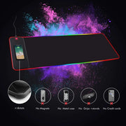 RGB Wireless 15W Oversized Charger Mouse Pad 800x300 MM Gaming Mouse Pad V255-MPAD-RGB15W