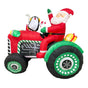 Radiant Christmas Lights Tractor Penguin Gift Xmas Inflatable Santa 1.8m Height V255-NCH22855