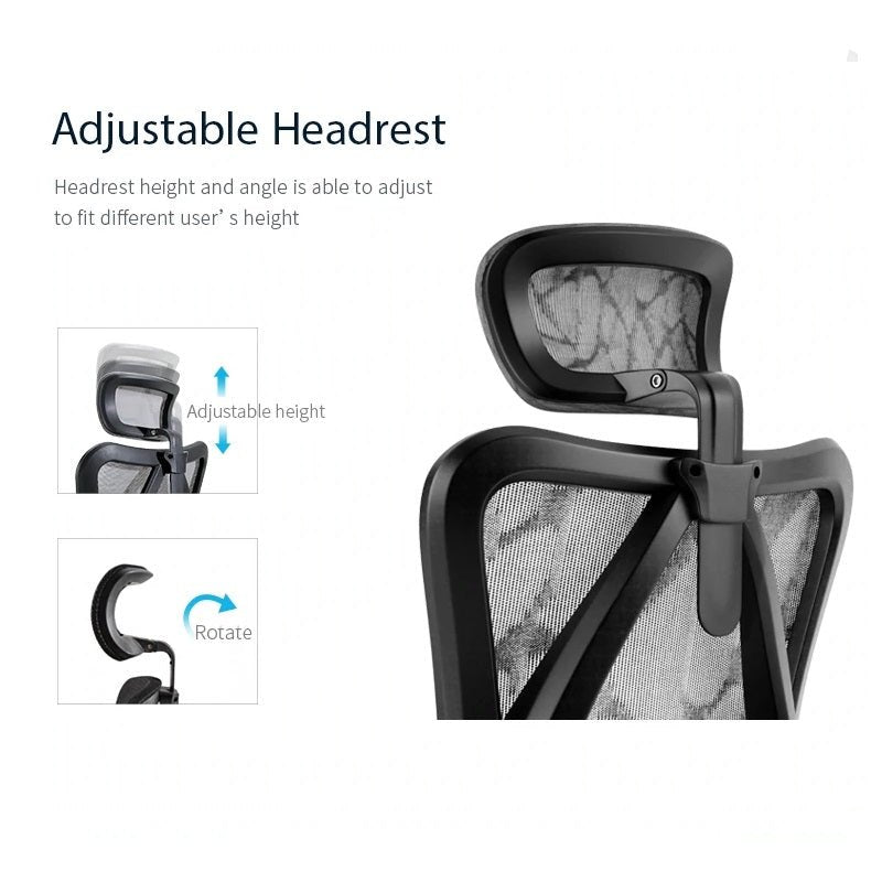 Sihoo M57 Ergonomic Office Chair, Computer Chair Desk Chair High Back Chair Breathable,3D Armrest and Lumbar V255-SIHOO-M57-0009-GY