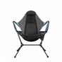 Camping Chair Foldable Swing Luxury Recliner Relaxation Swinging Comfort Lean Back Outdoor Folding Chair V255-YZ007-GREY