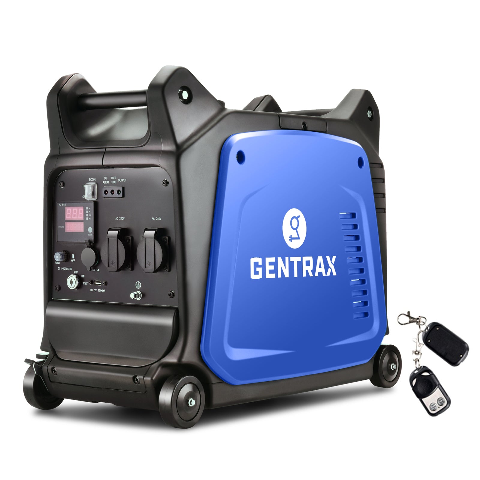 Gentrax 3500w Remote Start Pure Sine Wave Inverter Generator V257-DSZ-GEN-GSX-CEDD