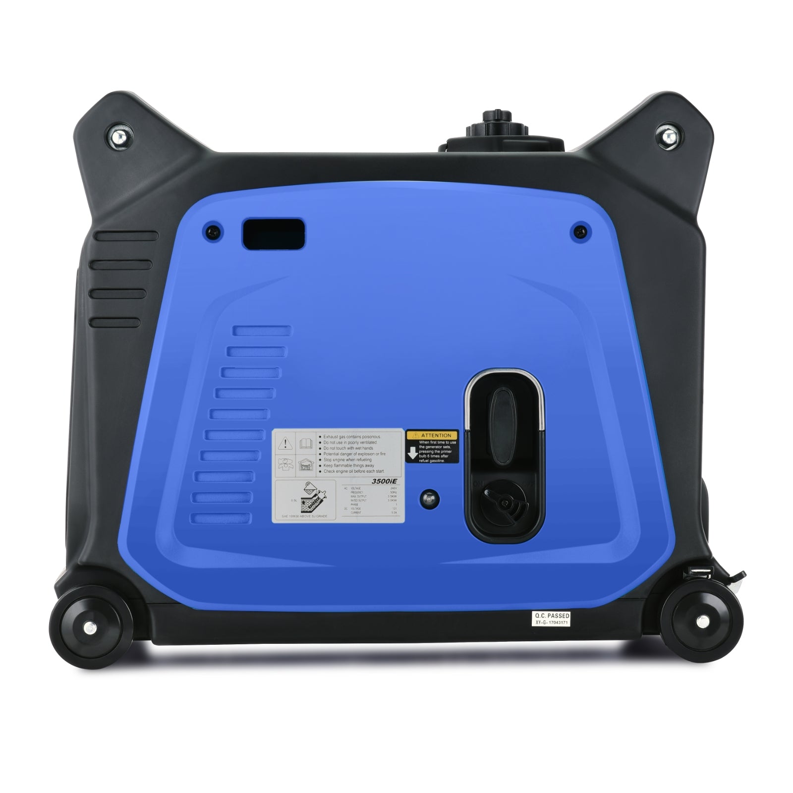 Gentrax 3500w Remote Start Pure Sine Wave Inverter Generator V257-DSZ-GEN-GSX-CEDD