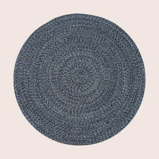 Handmade Country Cottage Reversible Cotton Area Rug 120 x 120 cm V262-CI-STK-996JNR
