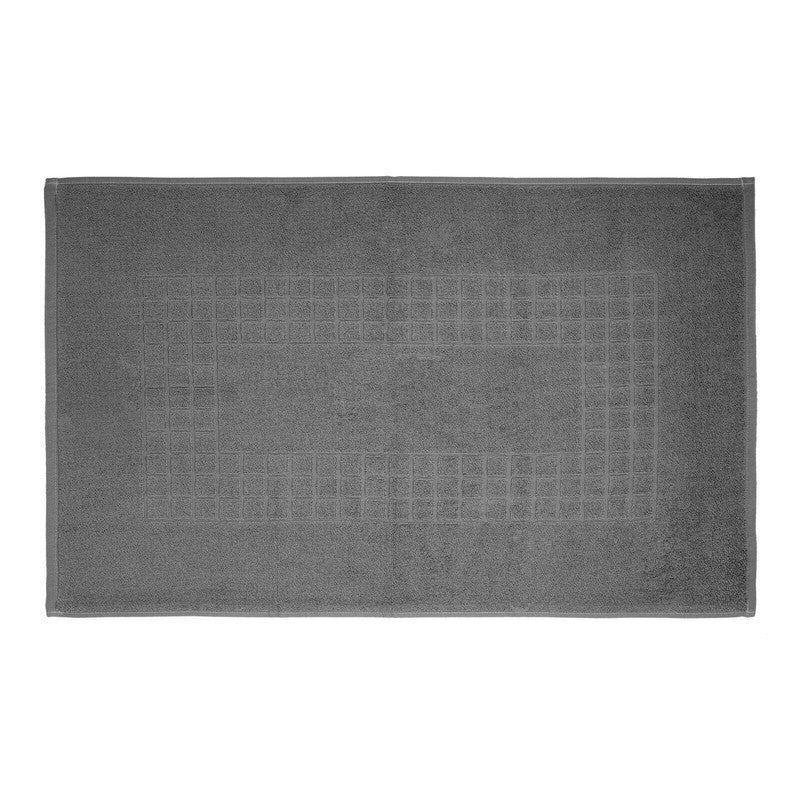 Microfiber Soft Non Slip Bath Mat Check Design (Anthrazit) V262-CR-STK-015A