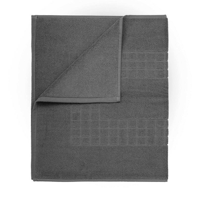 Microfiber Soft Non Slip Bath Mat Check Design (Anthrazit) V262-CR-STK-015A