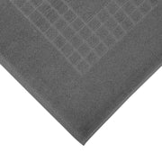 Microfiber Soft Non Slip Bath Mat Check Design (Anthrazit) V262-CR-STK-015A