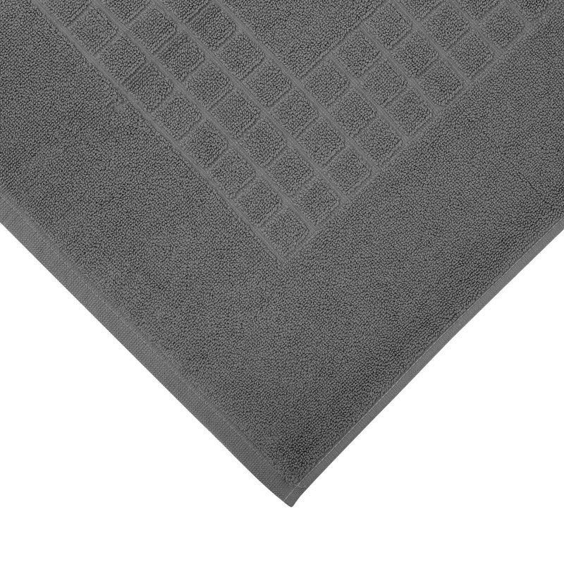 Microfiber Soft Non Slip Bath Mat Check Design (Anthrazit) V262-CR-STK-015A