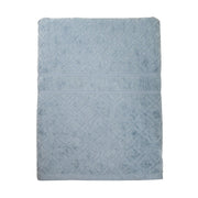 Premium Velour Diamond Design Jacquard Bath Towel (Blue) V262-CR-STK-024B
