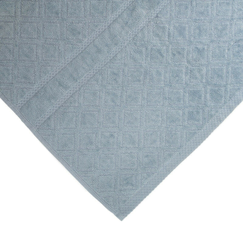 Premium Velour Diamond Design Jacquard Bath Towel (Blue) V262-CR-STK-024B