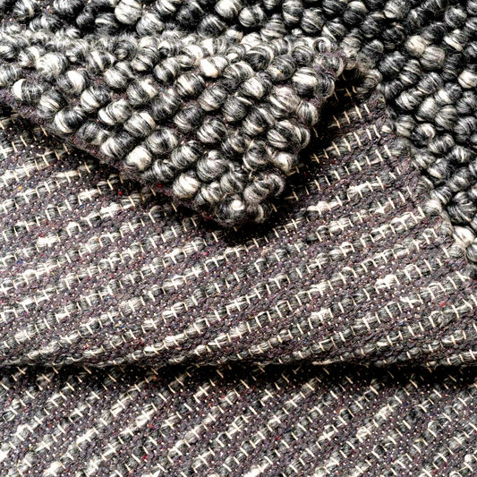 Wool Pebble Charcoal Lifestyle Rug 130x 180 cm V262-CR-STK-033CG
