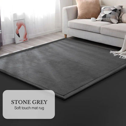 Soft Touch Ultra Plush Memory Foam Tatami Stone Grey Mat - 150 x 200 CM V262-LGH-0089G