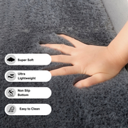 Soft Touch Ultra Plush Memory Foam Tatami Stone Grey Mat - 150 x 200 CM V262-LGH-0089G