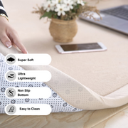 Soft Touch Ultra Plush Memory Foam Tatami Soft Ivory Mat - 200 X 300 CM V262-LGH-0091B-1