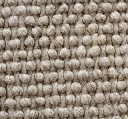 Aura Hand Woven Loop Pile Wool Rug - 160x230 V262-LGH-1038CLIG