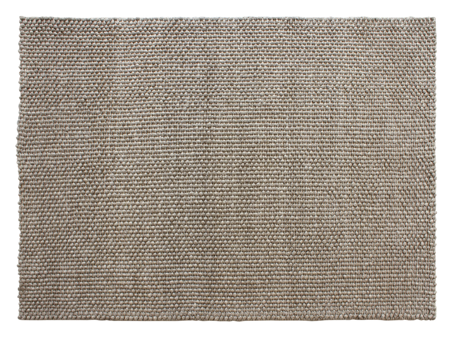 Aura Hand Woven Loop Pile Wool Rug - 160x230 V262-LGH-1038CLIG