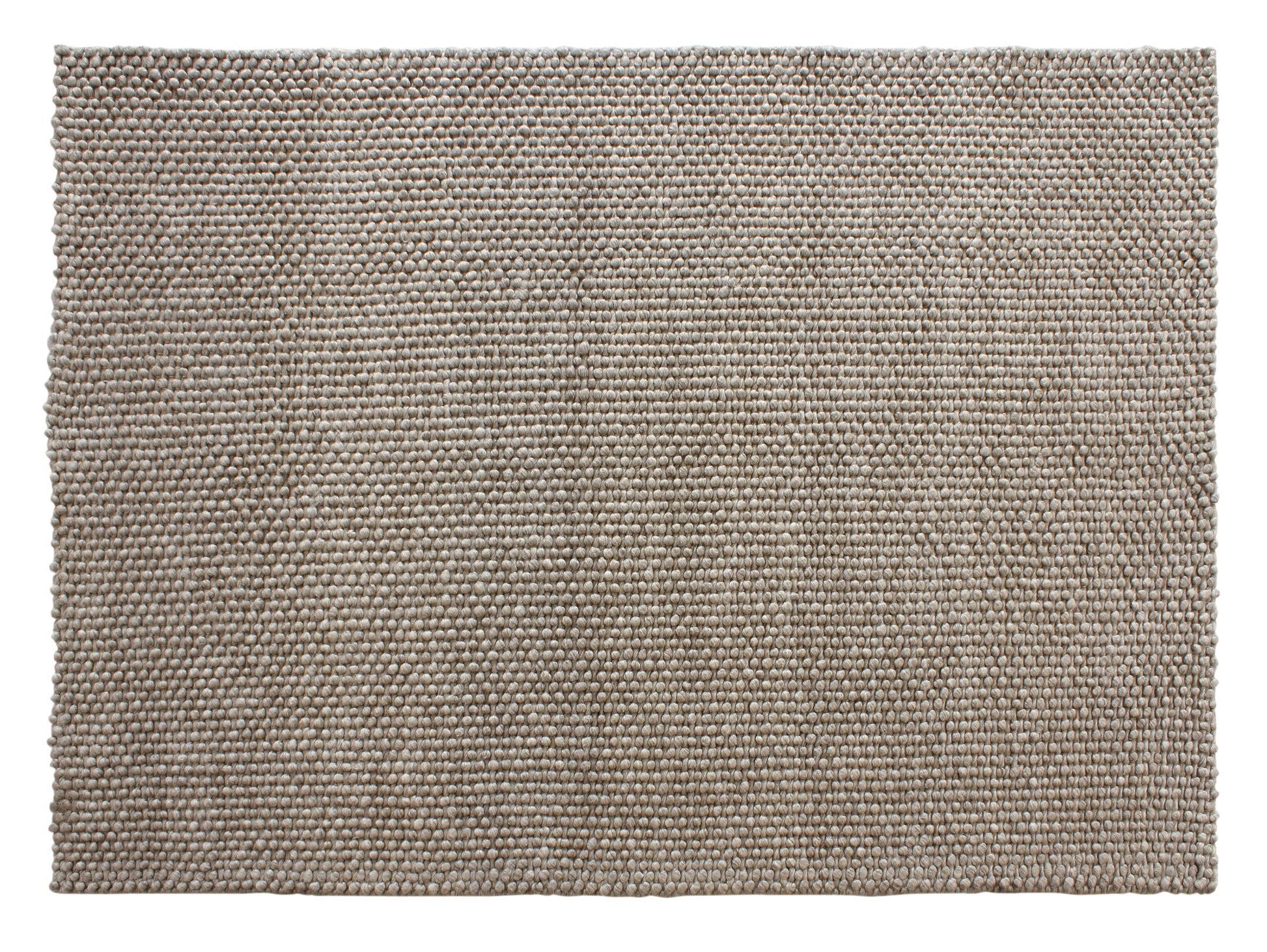 Aura Hand Woven Loop Pile Wool Rug - 160x230 V262-LGH-1038CLIG