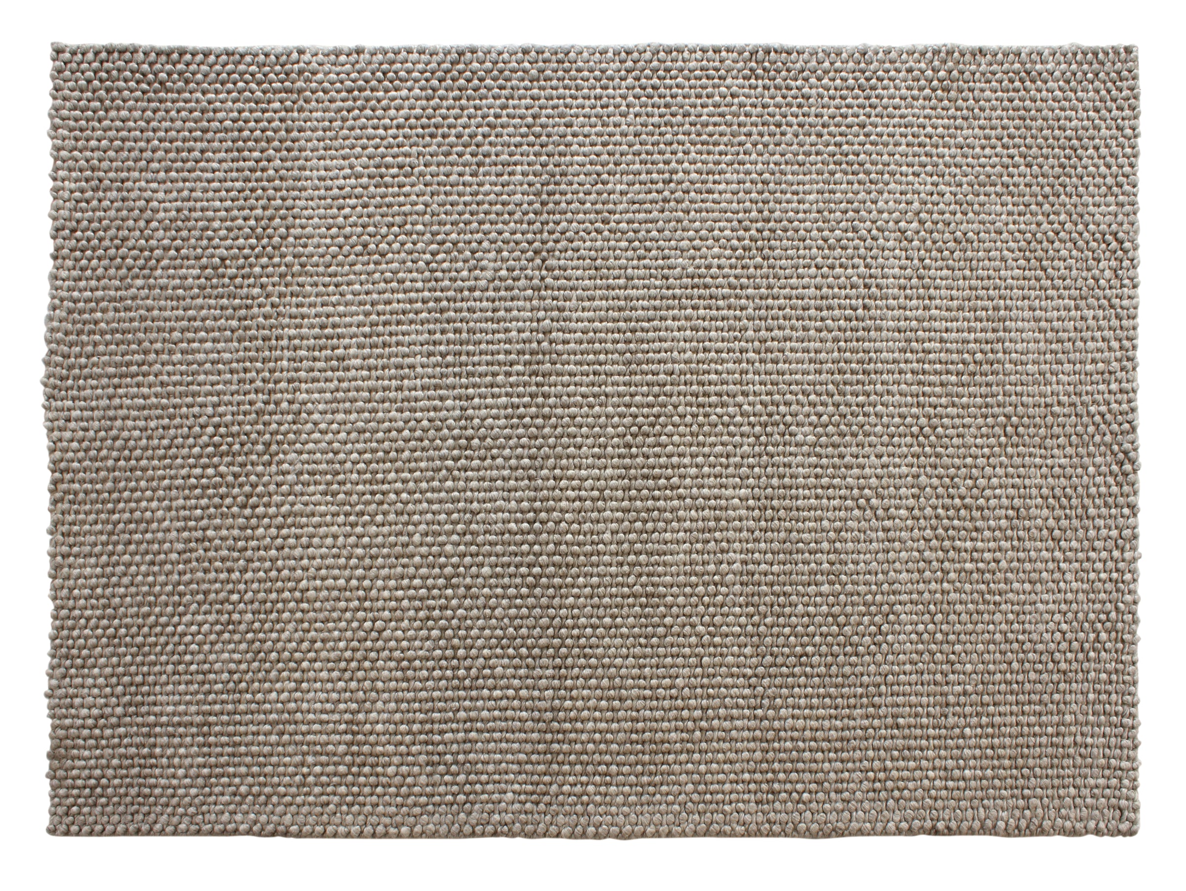 Aura Hand Woven Loop Pile Wool Rug - 160x230 V262-LGH-1038CLIG