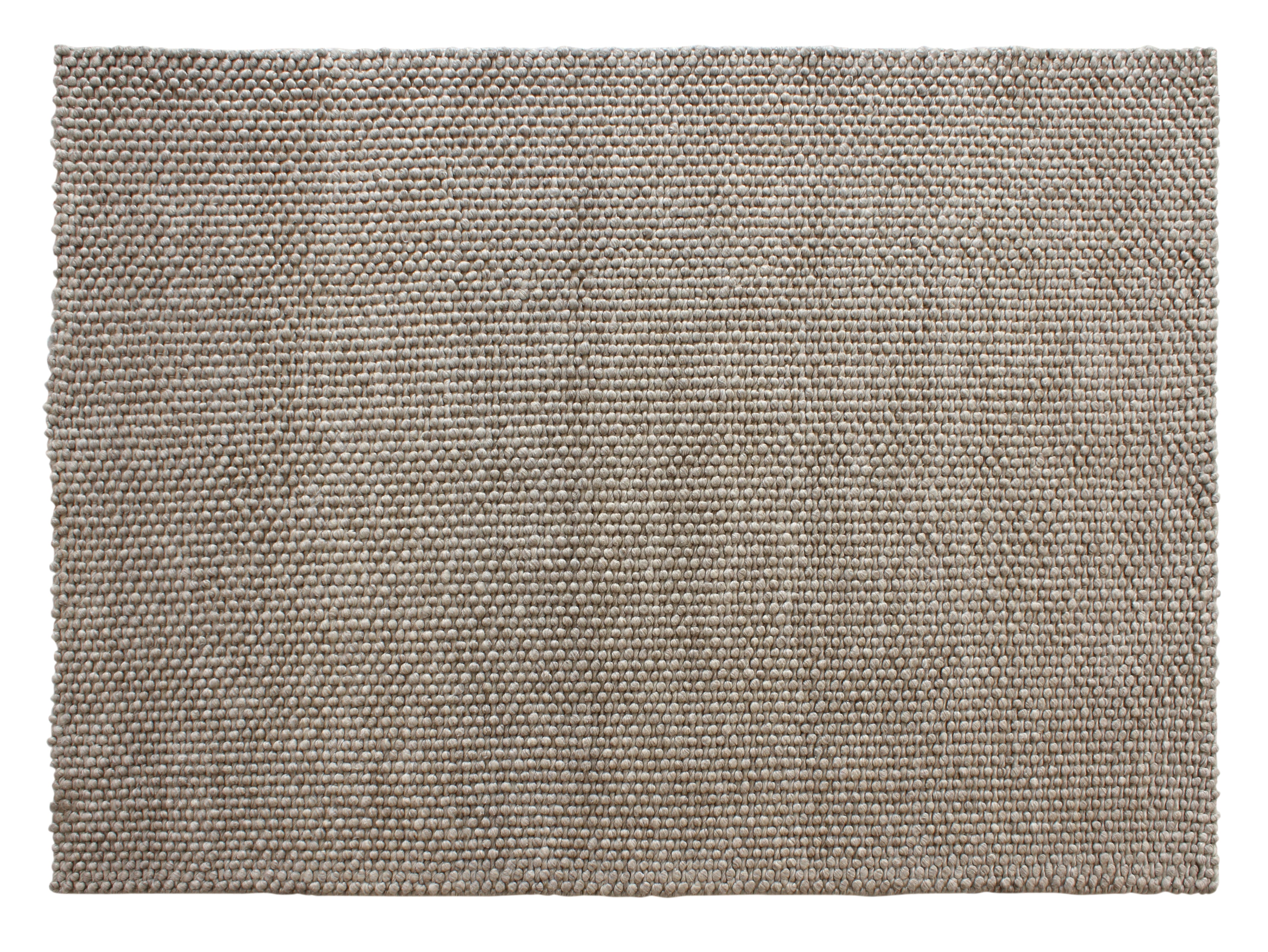 Aura Hand Woven Loop Pile Wool Rug - 160x230 V262-LGH-1038CLIG