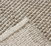 Aura Hand Woven Loop Pile Wool Rug - 160x230 V262-LGH-1038CLIG