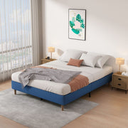 Dreamo Velvet Blue Double Bed Frame V264-BFS-206F-BLU-DL-1