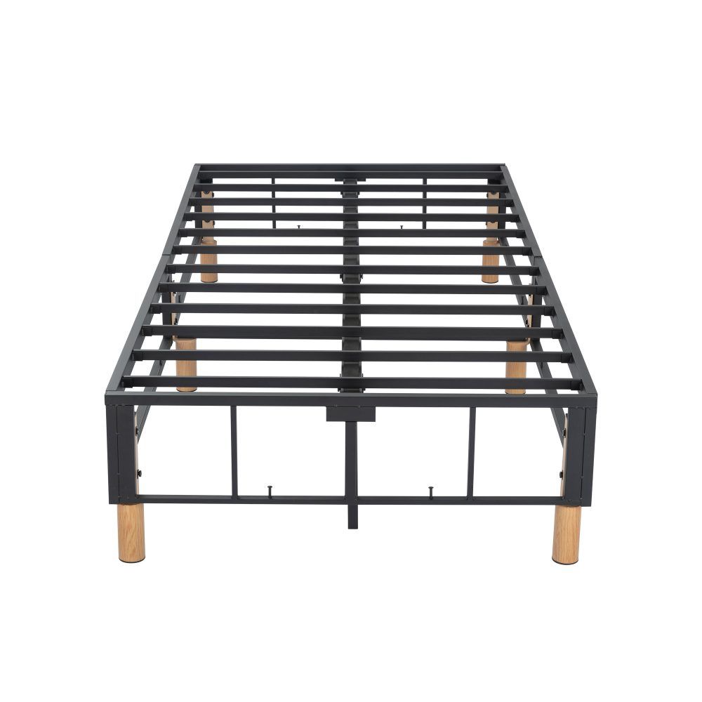 Metal Bed Frame Mattress Foundation Blue - Double V264-BFS-207F-BLU-DL-1