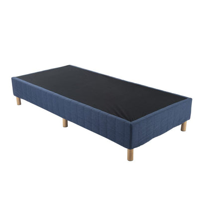 Metal Bed Frame Mattress Foundation Blue - Single V264-BFS-207F-BLU-SL-1