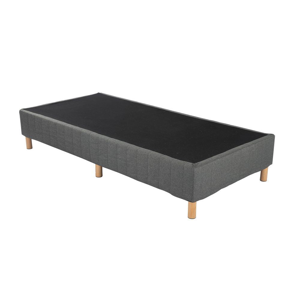 Metal Bedframe Mattress Foundation (Dark Grey) - Double V264-BFS-207F-DGR-DL-1
