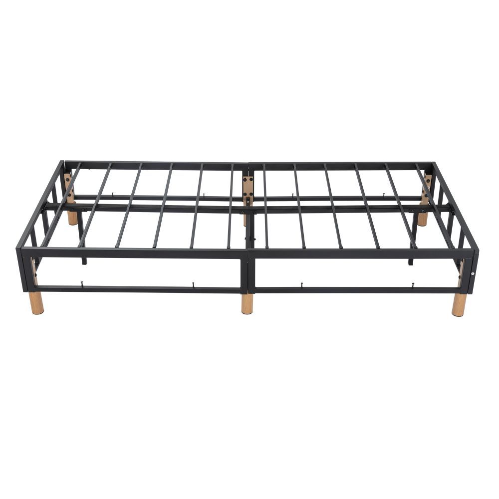 Metal Bedframe Mattress Foundation (Dark Grey) - Double V264-BFS-207F-DGR-DL-1
