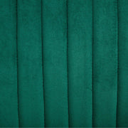 Viva Forever Set of 2 Green Velvet Dining Chairs-Art Deco Design with Gold Metal Legs V264-DNC-414V-GRN-02-1