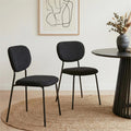 Charcoal Charm Armless Dining Chair Duo V264-DNC-418V-CHL-02-1