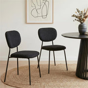 Charcoal Charm Armless Dining Chair Duo V264-DNC-418V-CHL-02-1