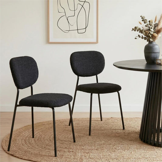 Charcoal Charm Armless Dining Chair Duo V264-DNC-418V-CHL-02-1