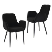 Charcoal Embrace Boucle – teddy Sherpa Fabric Armchair Set V264-DNC-420V-CHL-02-1