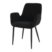 Charcoal Embrace Boucle – teddy Sherpa Fabric Armchair Set V264-DNC-420V-CHL-02-1