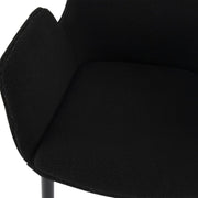Charcoal Embrace Boucle – teddy Sherpa Fabric Armchair Set V264-DNC-420V-CHL-02-1