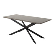 Falcon Rectangular Dining Table MDF Marbling V264-DNT-411C-DGR-17M
