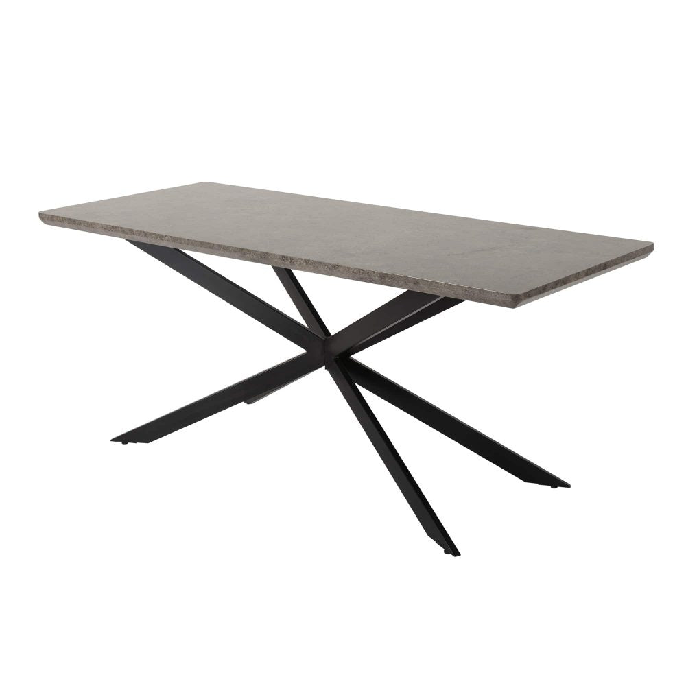 Falcon Rectangular Dining Table MDF Marbling V264-DNT-411C-DGR-17M