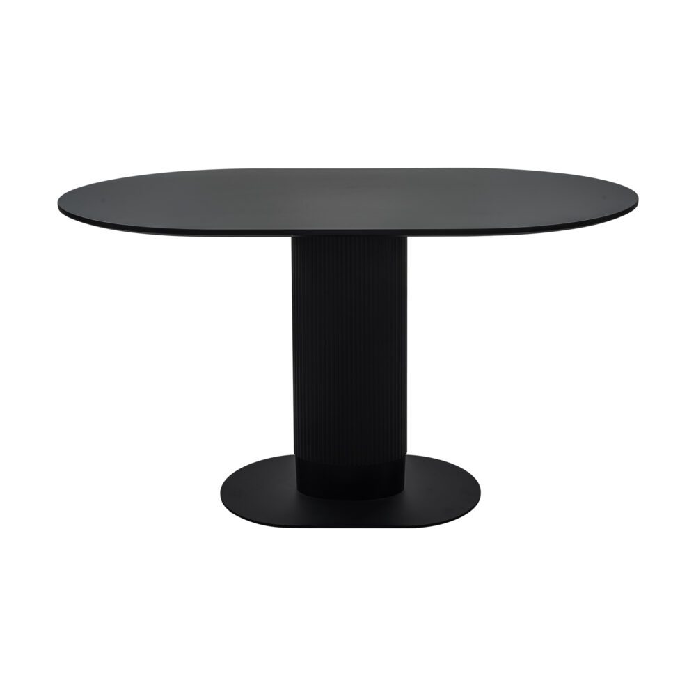 Clara Eclipse Oval Dining Table V264-DNT-415C-BLK-13M