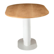 Clara Gather Round Oval Dining Table V264-DNT-415C-NTR-13M
