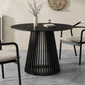 Palmer Sleek Silhouette Dining Table V264-DNT-421C-BLK-11M