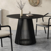 Palmer Sleek Silhouette Dining Table V264-DNT-421C-BLK-11M