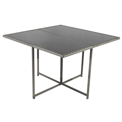 Horrocks 8 Seater Outdoor Dining Set-Grey V264-OTF-503S-LGR