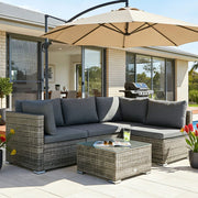 Outdoor Modular Lounge Sofa Bondi -Grey V264-OTF-507S-LGR