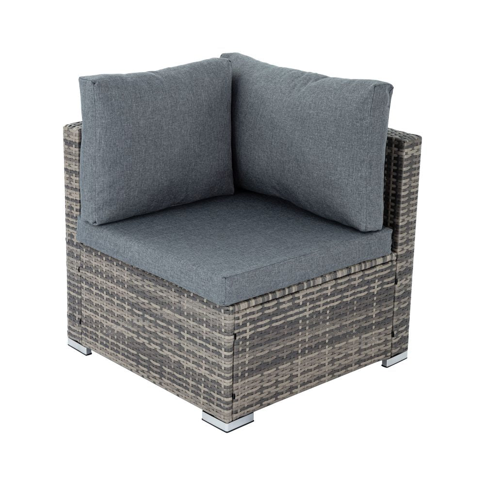 Outdoor Modular Lounge Sofa Bondi -Grey V264-OTF-507S-LGR