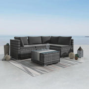 Outdoor Modular Lounge Sofa Bondi -Grey V264-OTF-507S-LGR